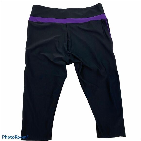 Ladies Weekend Active by Marika Black Capris XL - Picture 5 of 6